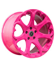 Heritage Wheel Kokoro Monoc 18x8.5 5x100 35 Pink Rim Fits Forester Legacy Heritage Wheel Kokoro Monoc 18x8.5 5x100 35 Pink Rim Fits Forester Legacy