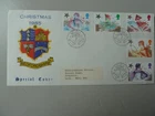 GB FDC 1985 Christmas Bethleham FDI scarce Bedfordshire Police cover No 71 rev