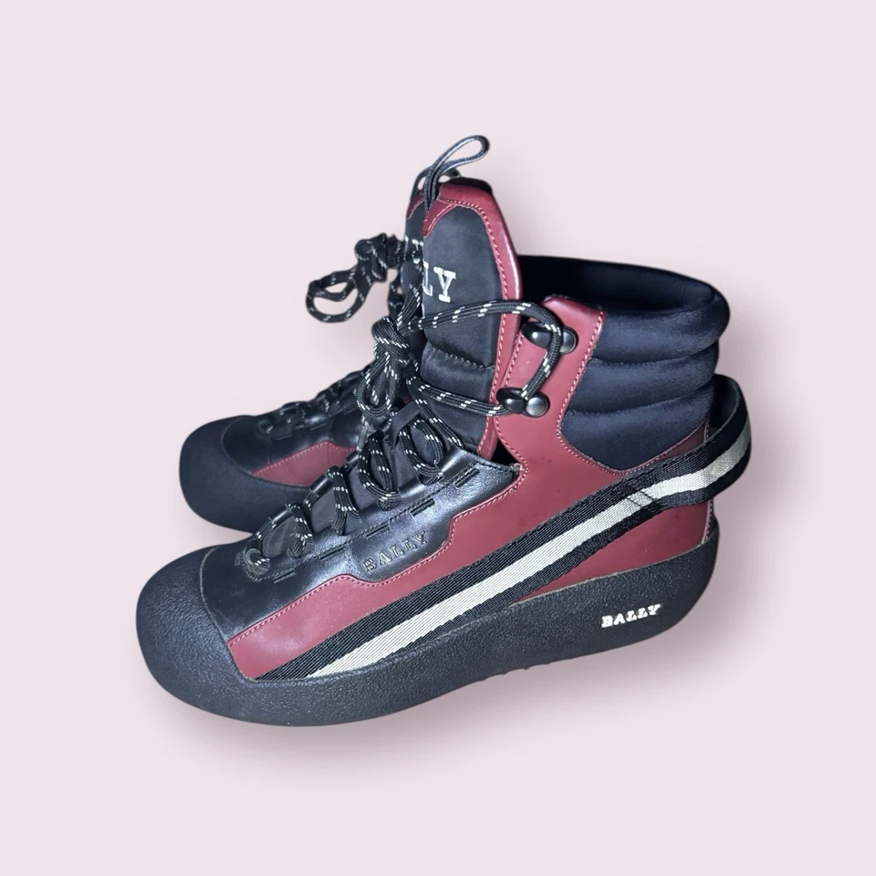 Botas de nieve negras para hombre Bally Clyde 6301392 precio de venta sugerido por el fabricante $950 talla 7US EU40 Foto 2 de 4