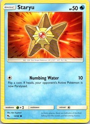 Staryu 13/68 Hidden Fates