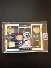 2022 Panini Three and Two Full Count Swatches Rod Carew #FCS-15 Gold /25 (MEM)