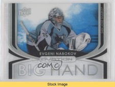 2021-22 Upper Deck Ovation Big Hand Evgeni Nabokov #BH-9 READ 0c3