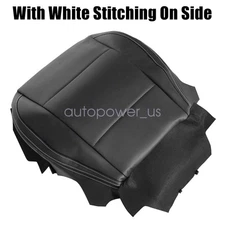 Passenger Bottom Seat Cover Black Perforated For 2015-2019 Subaru Outback Legacy