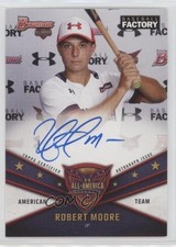 2020 Bowman Draft Under Armour Game Auto Robert Moore #UAA-12 Auto 4z8