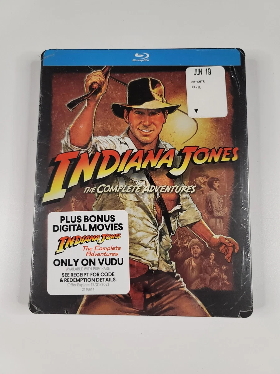 Indiana Jones The Complete Adventures Blu Ray for sale | eBay