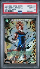 Prince of Destruction Vegeta BT11-066 Vermilion Bloodline PSA 10