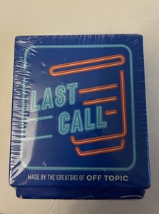 Last Call Drinking Game for Adults - Game Cards for Parties and Group Game Night