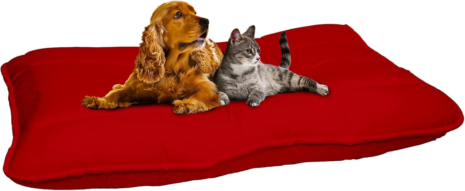Cuscino di Lusso per Cani 100x60 | Eccellenza Artigianale Made in Italy