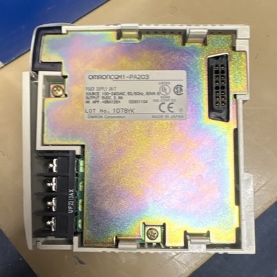 Omron SYSMAC CQM1 CQM1-PA203 PLC I/O Module Programmable Controller