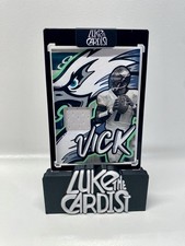 2011 Michael Vick x Luke The Cardist 1/1 Hand-Painted Card