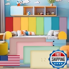 Hahafelt 12 Pack Wall Padding Playroom Peel And Stick Headboard 15.75" x 7.87"