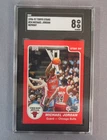 MICHAEL JORDAN #24 Topps 1996 NBA Stars 1985 Reprint SGC 8 Basketball Card Bulls