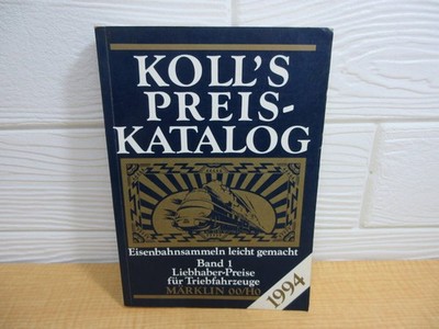 Used: Foreign Language Book: Mrklin Catalog KOLL MARKLIN 00/HO 1994/1 J59
