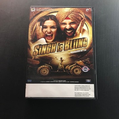 Singh Is Bliing DVD 2015 Prabhu Deva Akshay Kumar Bollywood Action Comedy
