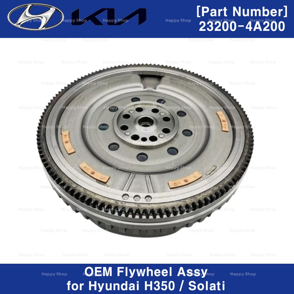 232004A200 Conjunto de volante de inercia genuino OEM para Hyundai H350 14-18 Solati 16-17 Foto 2 de 3