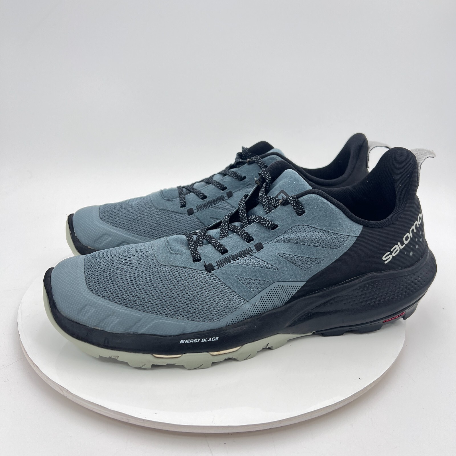 Scarpe da trekking Salomon Outpulse Gore Tex basse donna taglia 11 415852 nero grigio