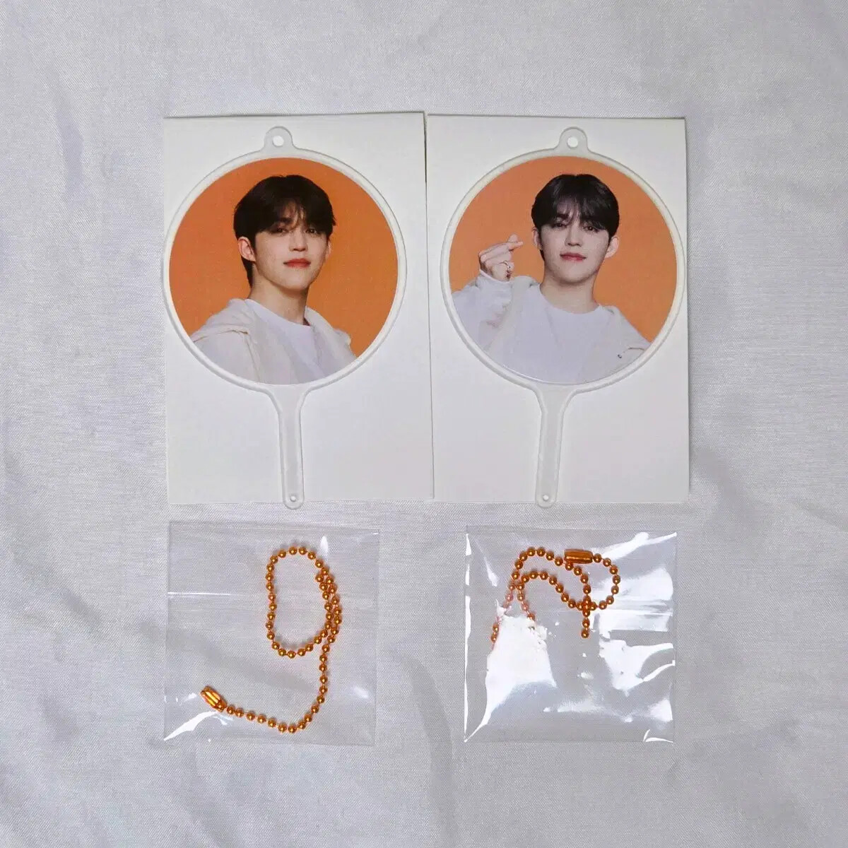 Set] seventeen s.coups Mini Picket keyring Follow Again Japan