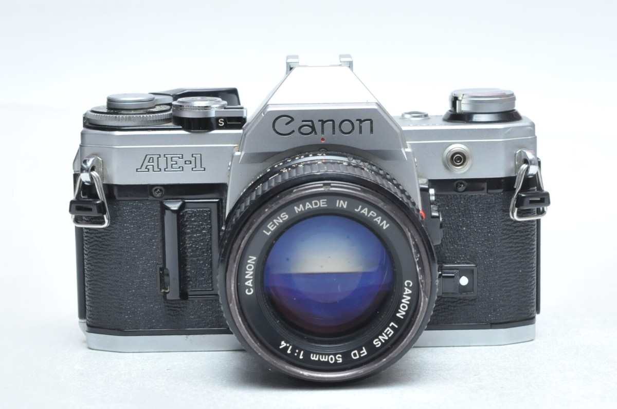 canon AE-1 35mm Film Camera w/ FD 50mm 1:1.4 Lens | eBay