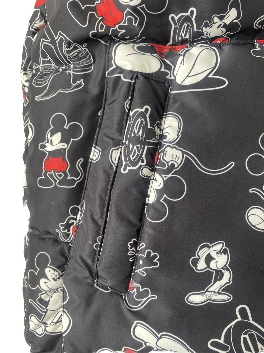 KITH x Disney Bristol Down Reversible Puffer Vest Size S Mickeys
