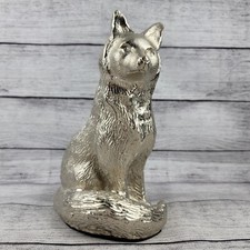 Franklin the Fox Aluminum Silver Doorstop 9"