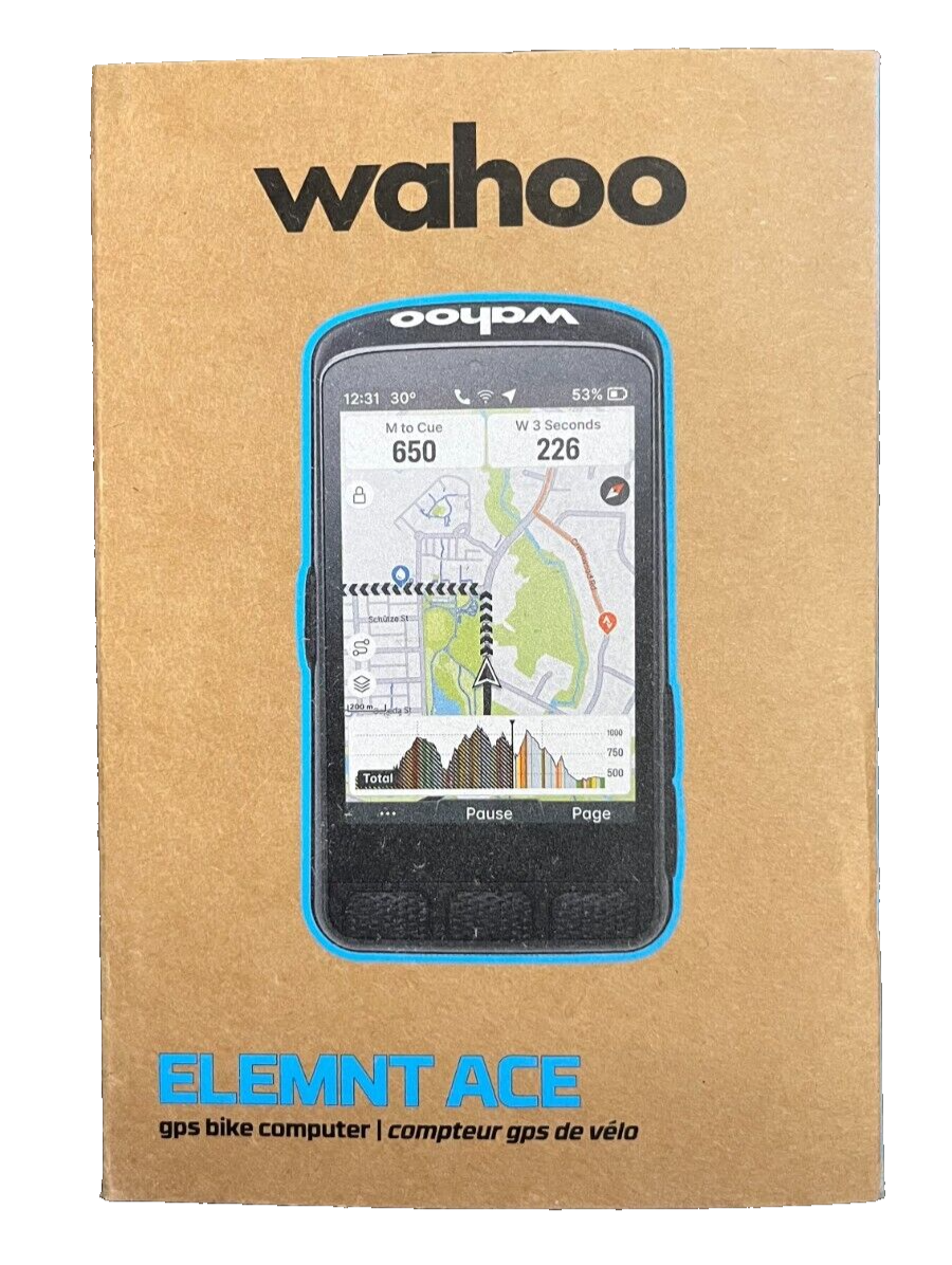 Elemnt Ace GPS - Black WFCC7 Wahoo Cyclocomputer GPS for Elemnt Ace GPS - Black WFCC7 Wahoo Cyclocomputer GPS for