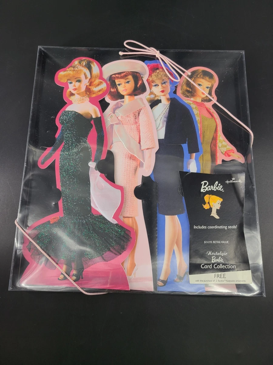 Barbie card collection sale