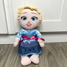 Disney Parks Babies Elsa 11" Plush Frozen Princess Stuffed Animal Toy Doll