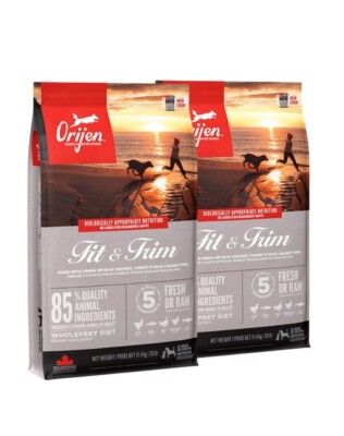 ORIJEN Fit & Trim Dog 22,8 kg (2 x 11,4 kg)