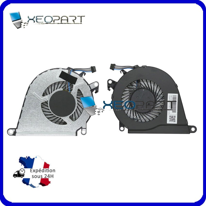 VENTILATEUR CPU & GPU POUR HP OMEN 15-ce016nf 15-ce017nf VENTOLA FAN