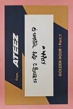 Ateez - Golden Hour - Photocards