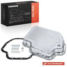A-premium Aluminum Silver Transmission Oil Pan For Gm Th400 2-38 In Pan Depth A-premium Aluminum Silver Transmission Oil Pan For Gm Th400 2-38 In Pan Depth