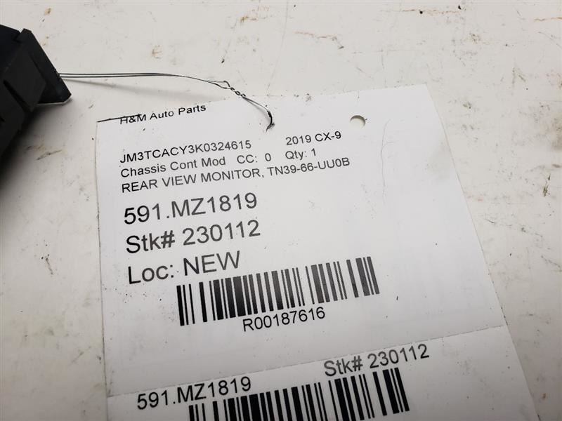 2019 2020 Mazda CX-9 Rear Side 360 View Monitor Module OEM TN39-66