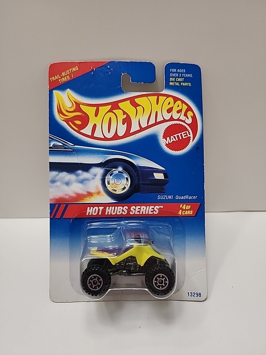 【激レア】Hotwheels Color Racers④ Hot Wheels Hot Hub Series 4/4 Suzuki Quad Racer w/const tires