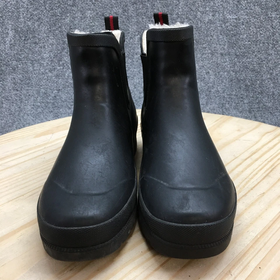 Botas de invierno impermeables Tretorn para mujer 9 M Lina negras imitación cuero piel Foto 4 de 4