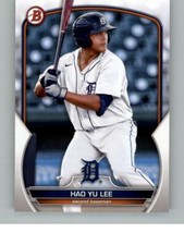 2023 Bowman Draft Hao Yu Lee BD-24 Detroit Tigers