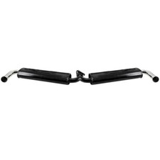 Empi 3669 Black Dual Muffler Only For Empi 3661-7 Header Vw Squareback
