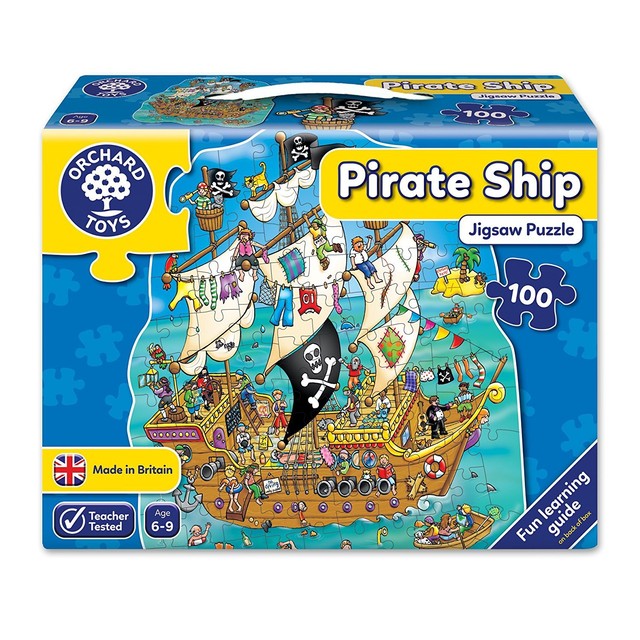 orchard toys pirate ship jigsaw puzzle