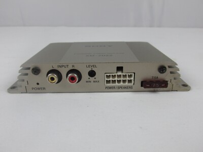 Vintage SONY XM-2022 2 Channel Power Amplifier Amp Japan Made Car