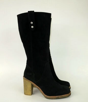 CHAUSSURES BOTTES UGG EN CUIR 3214 JOSIE pour femmes taille EU-40 UK-7,5 USA-9 - Photo 1/4