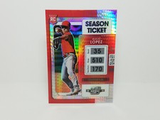 2022 Chronicles #14 Alejo Lopez, Reds (RC) - Contenders Optic Hyper (120/299)
