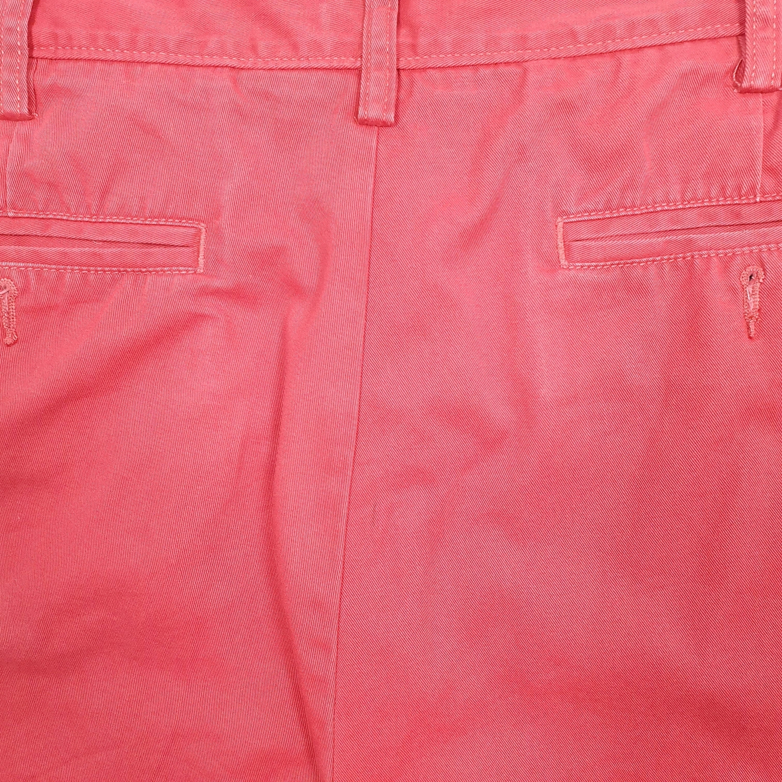 NAUTICA Deck Red Chino Cotton Shorts Mens W40 image 4