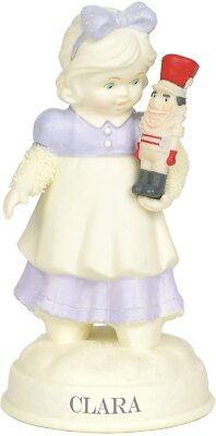 Department 56 Snowbabies Nutcracker Suite Clara Porcelain 4.25 Inch Figurine