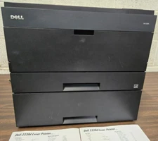 Dell 2350d Standard Workgroup Monochrome Network Laser Printer with Extra Tray