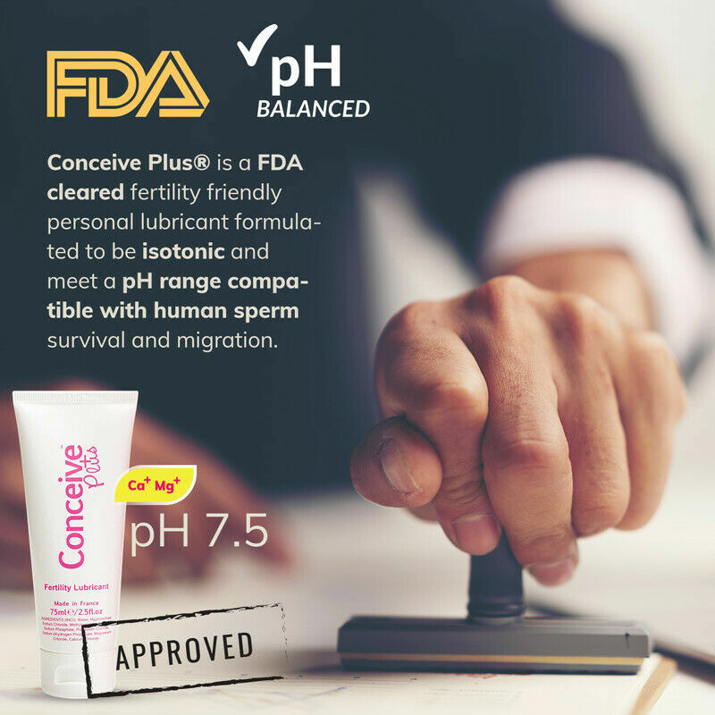 Conceive Plus Fertility Lubricant 75mL & 8x4g Applicators Combo 1 x Month  Supply | eBay