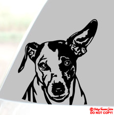 JACK RUSSELL TERRIER Vinyl Decal Sticker Car Rear Window Bumper DOG PUPPY ANIMAL