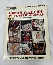 Leisure Arts Gifts Galore in Plastic Canvas Book Four 75 Projects Leaflet 1567