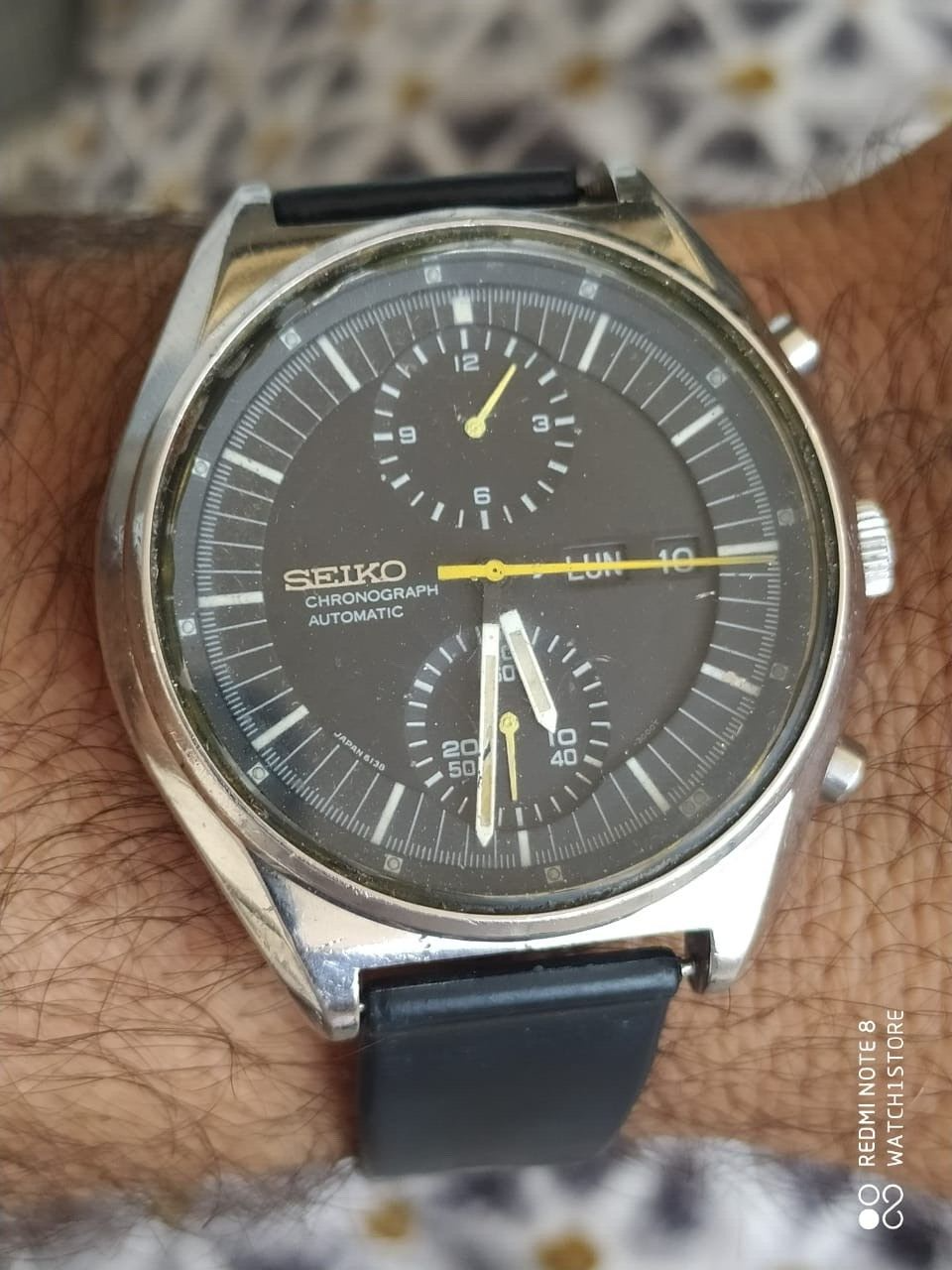 爆買い！ 激レア❗SEIKO クロノグラフジャンボ 6138-3000 自動巻ビッグ