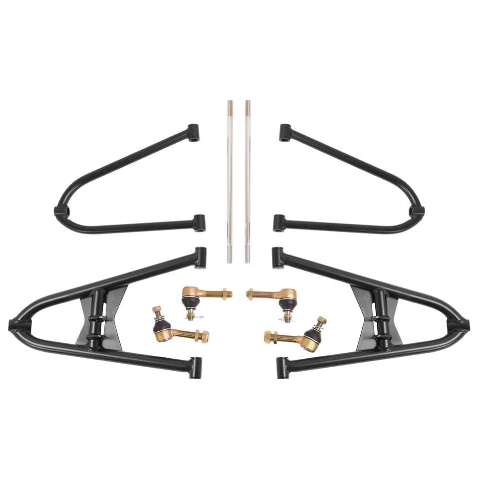 适用于本田 Sportrax 450 TRX450R TRX450ER 所有年份可调节钢 A 手臂 +2.5+1 — 第 2/4 张图片