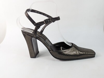 Armando Pollini Design High Heel All Leather Schuhe UK 7,5 EU 40,5