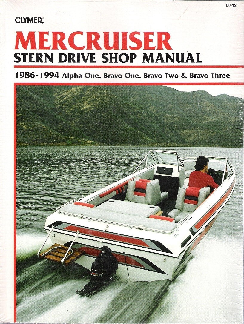 1986-1994 MerCruiser Alpha 1 Bravo 1 2 3 Stern Drives Clymer